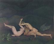 Felix Vallotton Man and Woman Spain oil painting artist